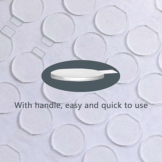 Adhesive Stick dots Two-Sided Sided Mounting Putty Stick Tack for Wall Hanging Crafts Balloons Festival Party Decorations,Clean Removable(0.79"*0.79"-540)