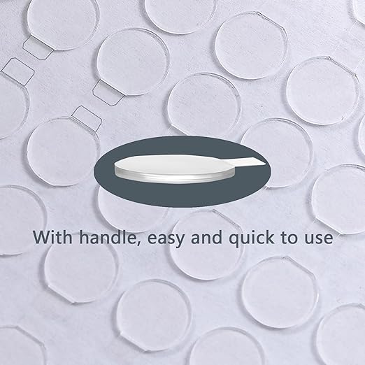 Adhesive Stick dots Two-Sided Sided Mounting Putty Stick Tack for Wall Hanging Crafts Balloons Festival Party Decorations,Clean Removable(0.79"*0.79"-180)