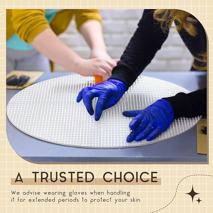 36" X 48" Mosaic Mesh for Back Mounted Tile Fiberglass Mosaic Mesh Backing Boast for Tile Installation Supplies Tools (Non Sticky)