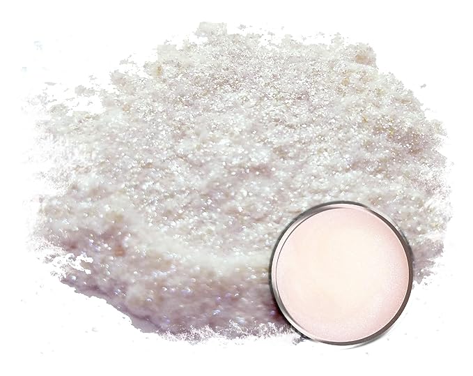 Eye Candy Pigments Premium Ghost Mica Powder - Glimmer Ghost Red (50gr) - for Epoxy, Resin, Soap, Paint, Woodworking, Acrylic Pouring, Bath Bombs, Fishing Lures - DIY Arts and Crafts Additive