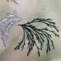 Lapoo Flowers Metal Cutting Die for Scrapbooking - Durable, Cut Stencils for DIY Scrapbook Photo Album Decorative Paper Card, Card Making Supplies, Embossing (2 Types of Wreath 2.5 x 1.9 in)