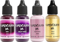 Alcohol Ink Set #1: Matched Color Combination of Alcohol Inks, 4 pcs. 0.51 fl oz (15 ml) Each