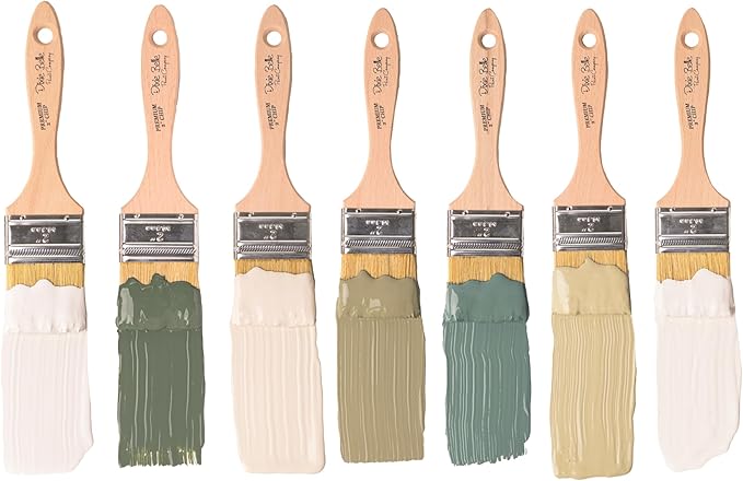 Dixie Belle Paint Company Chalk Finish Furniture Paint - Buttercream (32oz) - Matte Creamy White Chic Chalk Mineral DIY Furniture Paint