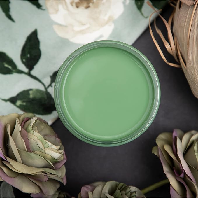 Dixie Belle Paint Company Chalk Finish Furniture Paint - Kudzu (32oz) - Matte Natural Green Chic Chalk Mineral DIY Furniture Paint
