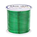12 Gauge(2mm) Aluminum Wire 35 Yards Anodized Metal Wire for Bonsai Armature Crafting Sculpting Jewelry Craft Making Beading Floral (Green, 12 Gauge)