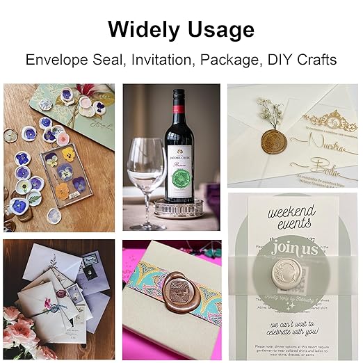 Bright Orange Wax Seal Sticks 26pcs, Andotopee Glue Gun Wax Seal Sticks for Wax Seal Stamp, Premium Sealing Wax for Envelope Letter Seal Wedding Invation Craft Adhesive, Great Gift Ideas (Mini Size)