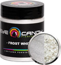 Eye Candy Pigments Premium White Mica Powder - Frost White (25gr) - for Epoxy, Resin, Soap, Paint, Woodworking, Acrylic Pouring, Bath Bombs, Fishing Lures - DIY Arts and Crafts Additive