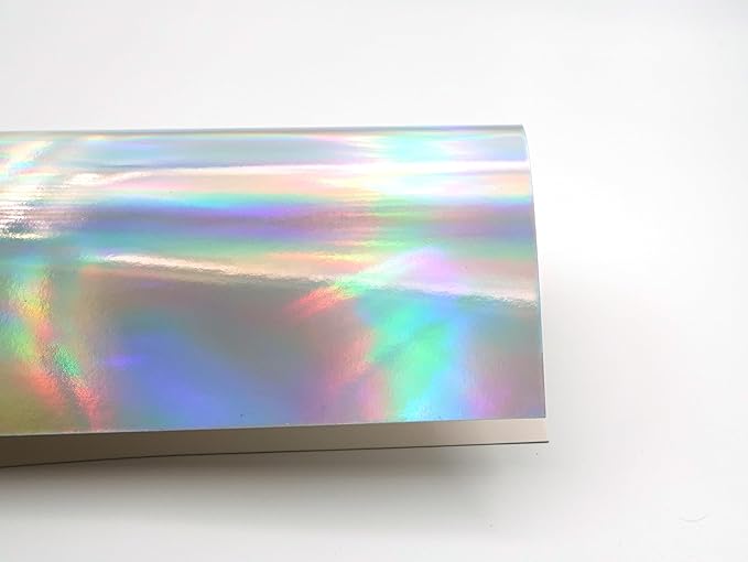 TGXRZX Metallic Cardstock Paper,holographic cardstock,Size 8 "x 11" (250gsm),15PCS,Mirror Finish Gold Foil Board for Crafting,Invitations,and Decorations,Die Cut and Plotter,Card Making(Laser silver)