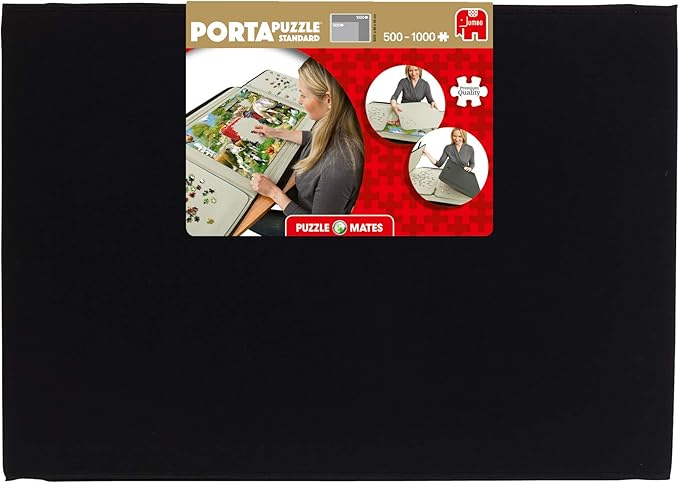 Jumbo, Puzzle Mates, Portapuzzle - Standard 1,000 Piece, Jigsaw Puzzle Accessories