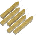 Yoption 5 Pcs Totem Fire Manuscript Sealing Seal Sticks with Wicks Multi-Color Cord Wick Sealing Wax for Postage Letter Retro Vintage Wax Seal Stamp (Lapis Lazuli)