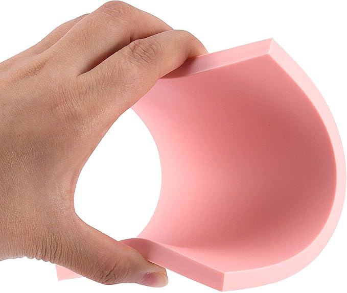 ZOENHOU 20 Pcs 4" x 6" Pink Soft Rubber Carving Blocks, Crafts Rubber Stamping Blanks, Linoleum Blocks for Printmaking