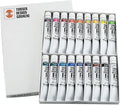 Turner Watercolor Paint Set - Design Gouache Premier Opaque Watercolor Paint - 25 ml Tubes - Set of 18 Assorted Colors