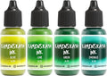 Alcohol Ink Set #10: Matched Color Combination of Alcohol Inks, 4 pcs. 0.51 fl oz (15 ml) Each