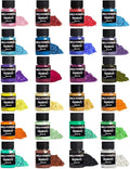 Mica Powder, 24 Colors Pearlescent Pigment Powder for Epoxy Resin, 240g Pearl Pigment Set for Soap Making, Bath Bomb, Candle Making, Art Crafts, Lip Gloss, Nail Polish, Dye