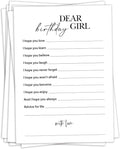 Birthday Party Games, 25 Pcs Card Set for Guests, Fun Birthday Game for Teen Adults – A02