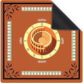 Mahjong Mat for Table 31.5"x31.5", MahJongg Mat Cloth Cover with Game Rules, Mahjong Tablecloth for Poker, Board Games Table Mat, Card Games, Tile Games, Dominoes (Roman Colosseum)