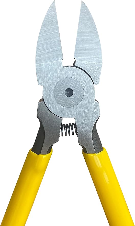Wire Cutters 5 Pack, 6 inch Flush Cutters, BOOSDEN Spring Loaded Cutting Pliers,Precision Side Cutters,Sharp Diagonal Cutters,Small Wire Snips for Crafting