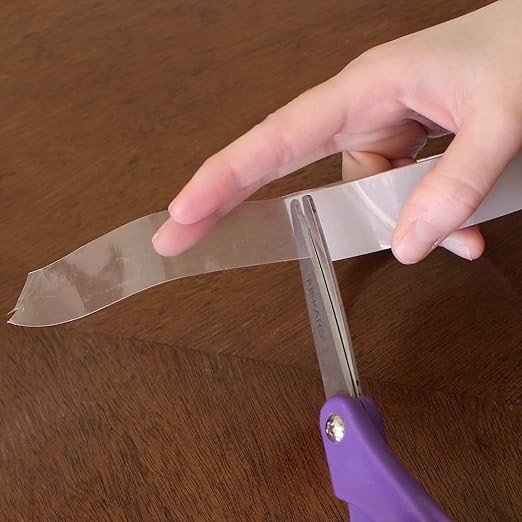 BookGuard 1 Inch Bookbinding Tape, Ideal Library Supplies, Stretchable and Clear Repair Tape - 15 Yard Roll