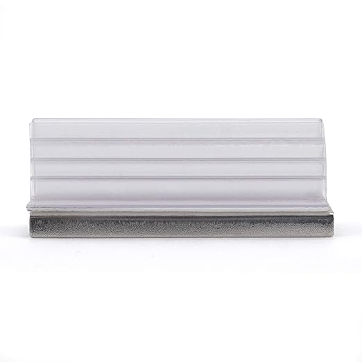 Master Magnetics Magnetic Sign Holder Pack - Magnetic Sign Holders for Door Frames, Metal Shelves, Whiteboards - Powerful Magnet - Retail EZ Grip Holder - 3" L x 1" W x 1.13" H - 25-Pack