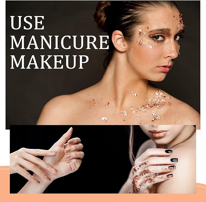 Cunhill 200 Pcs Gold Leaf Sheets for Art Foil Paper Leaf Art Foil Sheets Gilding Brush Thin Paper Craft for Painting Gilding Crafting Decoration,5.5 x 5.5 Inches (Rose Gold)