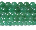 32PCS 12MM Natural Green Aventurine Beads Natural Gemstone Crystal Energy Stone Beads for Jewelry Making DIY Bracelet Necklace 1 Strand 15"