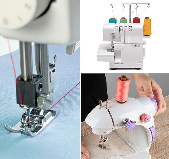 ilauke 80 Colors Sewing Thread, 164 Pcs Sewing Bobbins, 300 Yards Spools of Polyester Thread for Sewings Machine, Prewound Bobbins for Brother Singer Janome Machine with Supplies