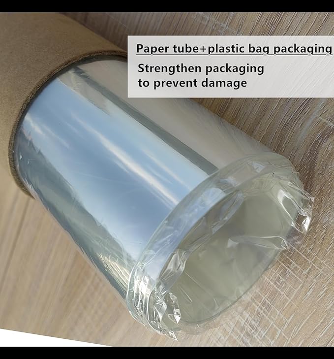 Transparent Blank Mylar Stencil Sheets for Cutting, 24" x 24" 10 mil/0.25mm Thick 5 Sheets.Gift, Acetate Template Material, Craft Plastic Sheets (24×24” /10 mil)