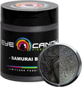 Eye Candy Pigments Premium Black Mica Powder - Samurai Black (25gr) - for Epoxy, Resin, Soap, Paint, Woodworking, Acrylic Pouring, Bath Bombs, Fishing Lures - DIY Arts and Crafts Additive