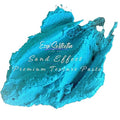 Premium Sand Effect Texture Paste | 6oz by Volume | Unique Metallic Colors | Excellent Sand Texture Effect | by Ezgi Sertcetin (Metallic Talia Turquoise)