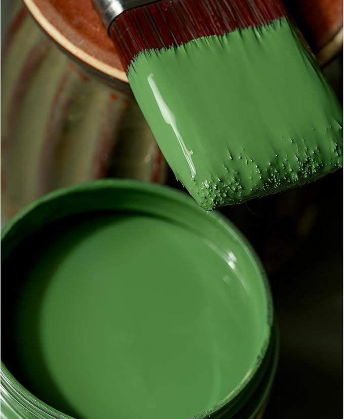 Dixie Belle Paint Company Chalk Finish Furniture Paint - English Ivy (32oz) - Matte Muted Green Chic Chalk Mineral DIY Furniture Paint
