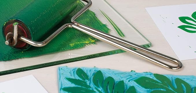 Schmincke - College Linol, Artists' lino Printing Inks, Green in 75 ml Tube, 39550013, Low-Odour Water-Based lino Printing Ink, lightfast, Even Print
