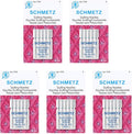 SCHMETZ Quilting Needles - Size 75/11, 5-Needle Cards, Pack of 5