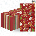 Horaldaily 100 Christmas Disposable Paper Decorative Guest Napkins, Gingerbread Man Hand Towel for Party Lunch Dinner Kitchen Bathroom