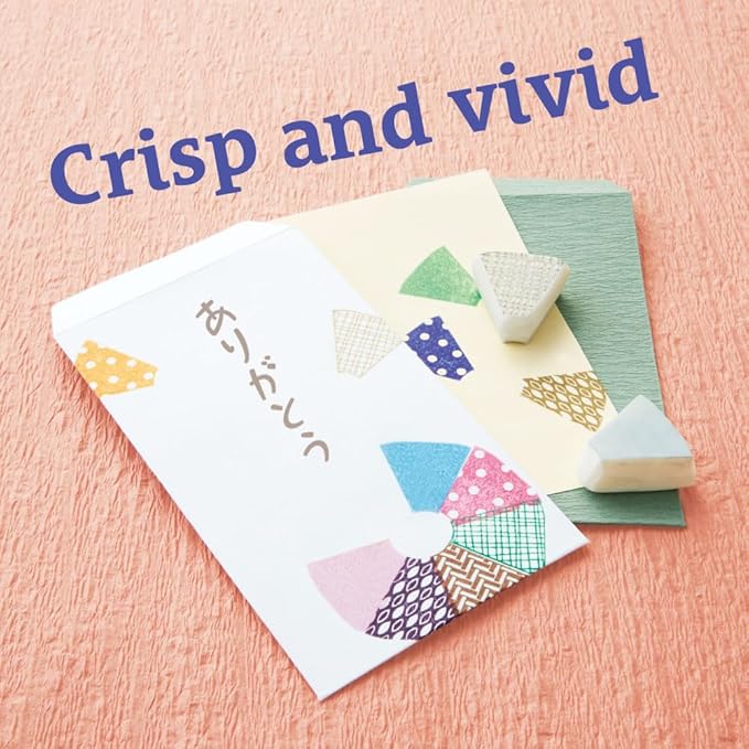 IROMOYO Stamp PAD, Traditional Japanese Ink Colour, Oil-Based Ink pad - Yellow