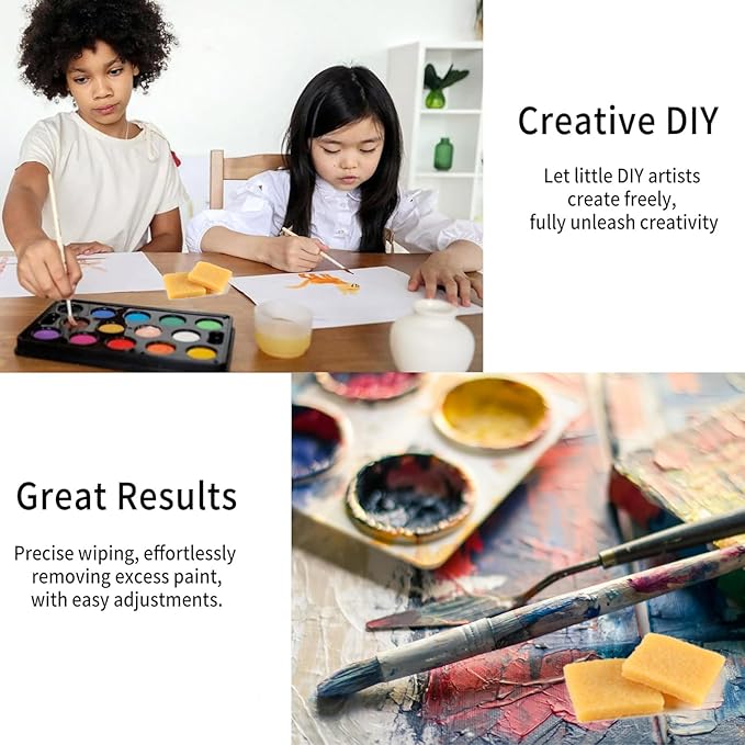 WHTCHSU 6 pcs Glue and Residue Eraser Rubber Cement Cleaner for Removing Adhesive and Residues from Paper Plastic and More