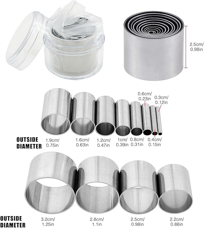 Yayatty Polymer Clay Tools, Acrylic Clay Roller, Acrylic Sheet, Rotary Cutting Mat, Round Polymer Clay Cutters with Clay Slicer Blade for Pottery and Sculpture (43 PCS)