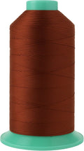 Mandala Crafts Size 277 840D T270 Bonded Nylon Thread Copper Brown Heavy Duty Sewing Threads - 800 YDs Tex 270 Thread for Leather, Jeans, Weaving, Outdoor Marine Upholstery Threads