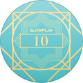 SLOWPLAY Nash Ceramic Poker Chips in Bulk, Casino Grade Ceramic 10-Gram Poker Chip for Texas Hold'em, 39mm Professional Chips Pack of 50 with Denomination of 10