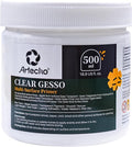 Artecho Clear Gesso 16.9oz / 500ml, Gesso Primer for Acrylic Painting