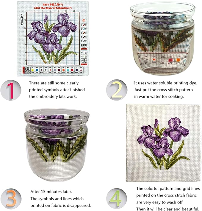 Artvxeay Cross Stitch Kits Stamped Full Range of Embroidery Kits for Beginners Adults 11CT Pattern Stitch Embroidery Kits Needlepoint Kits DIY - (Forest Eagle 16x20 inch)