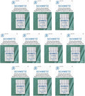 SCHMETZ Microtex Sharp Sewing Machine Needles - Quilting & Topstitching Supplies, Size 90/14, 5-Needle Card, Pack of 10