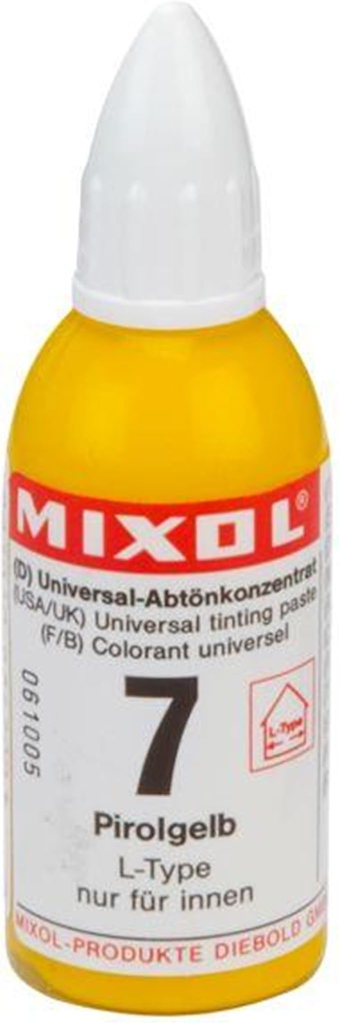 Mixol Universal Tints, Canary Yellow, #07, 20 Ml