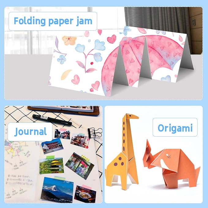 9 PCS Bone Folder and Scoring Tool Plastic Paper Folding Tool Bone Origami Creaser Book-Binding Leather Burnishing Card Making for Folding Scoring Creasing Origami Scrapbooking