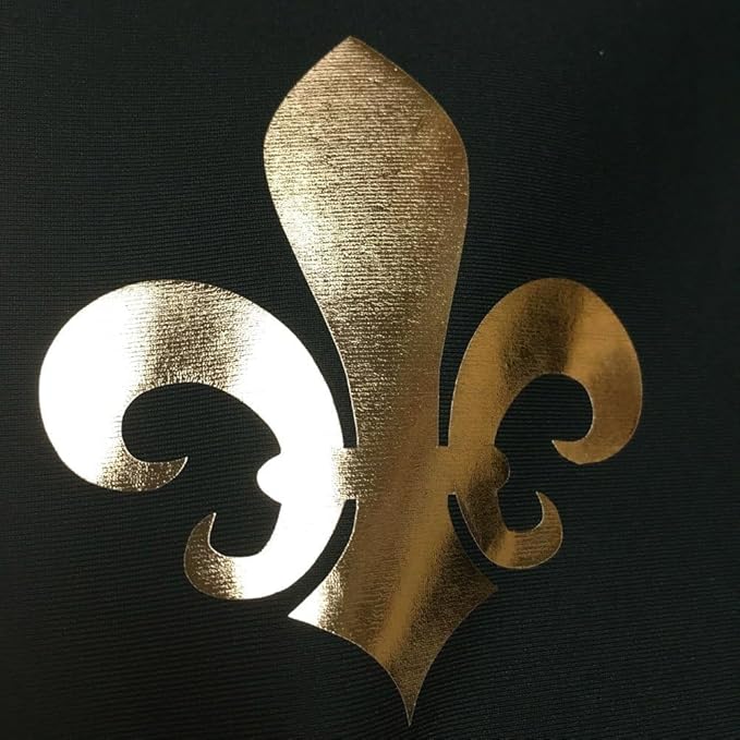 Tvinyl Warehouse Light Gold Foil HTV Champagne Gold Heat Transfer Vinyl Roll 12" x 6FT