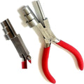 German Heavy Duty Bail Making Pliers -BIG WRAPPER LOOPING, WIRE WORKING,13MM, 16MM, 20MM LOOP, WIRE WRAPPING JEWELRY-WITH NON-SLIP COMFORT GRIP HANDLE