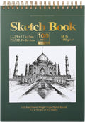 Ddaowanx 9" x 12" Sketch Book, 100 Sheets Spiral Bound Art Sketchbook, (68lb/100gsm) Acid Free Artist Drawing Pad Paper Painting Sketching Pad, Gifts for Kids Adults Beginners