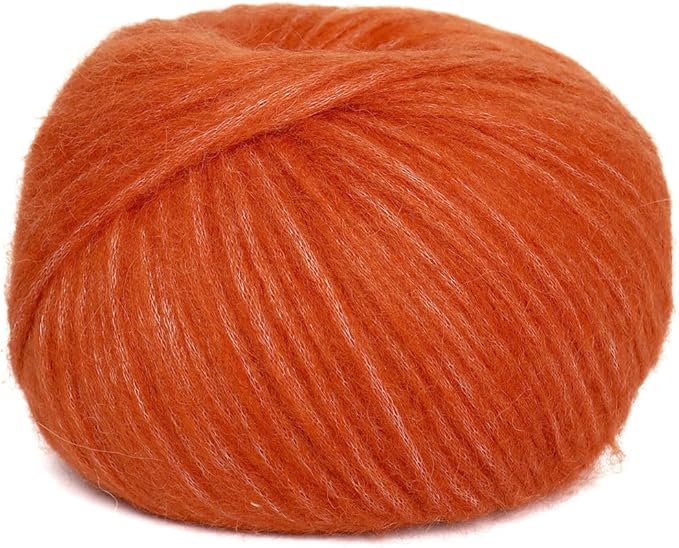 Pullu - Baby Alpaca Merino Wool Yarn Set of 3 Skeins (150 Grams) Worsted Weight - Sourced Directly from Peru - Heavenly Soft and Perfect for Knitting and Crocheting (Sunset)