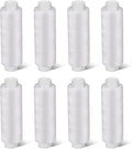 Bupete 8 Rolls White Thread for Sewing, 200 Yards Each Roll Sewing Thread, Polyester Threads for Sewing Machine Embroidery Hand Stitching