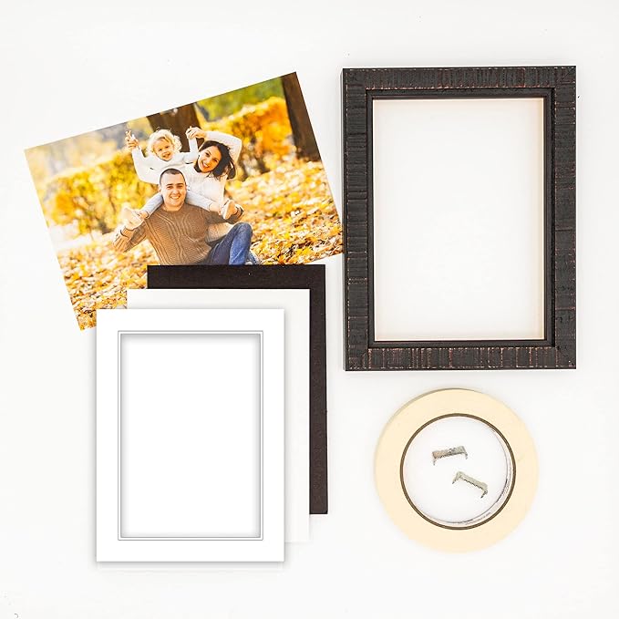 12x16 Mat for 11x14 Photo - Precut White on White Double Mat Picture Matboard for Frames Measuring 12 x 16 Inches - Bevel Cut Matte to Display Art Measuring 11 x 14 Inches - Acid Free ONE MAT