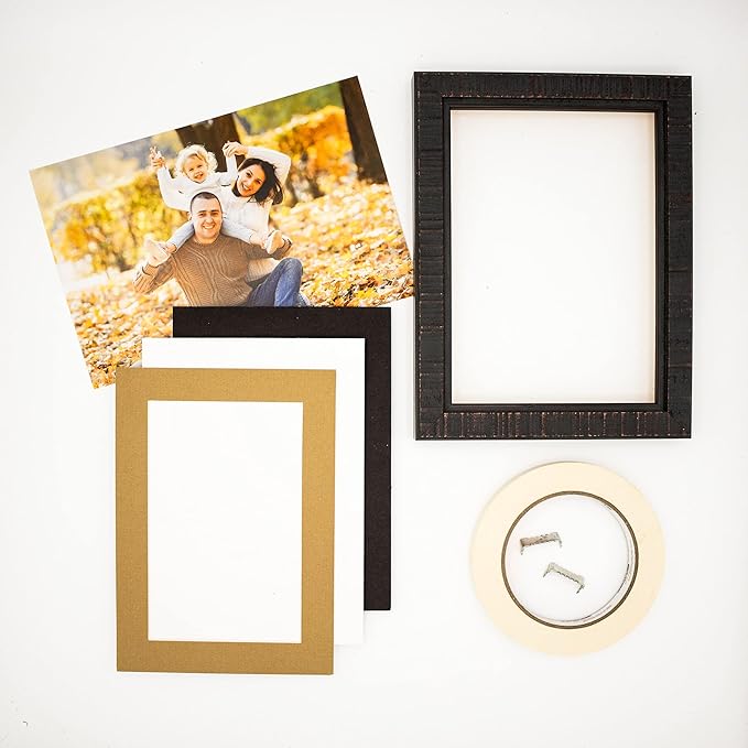 11x14 Mat for 8.5x11 Photo - Precut Rattan Beige Picture Matboard for Frames 11 x 14 Inches - Bevel Cut to Display Art 8.5 x 11 Inches - Acid Free Pack of 100 MATS with Backing Boards & Clear Bags